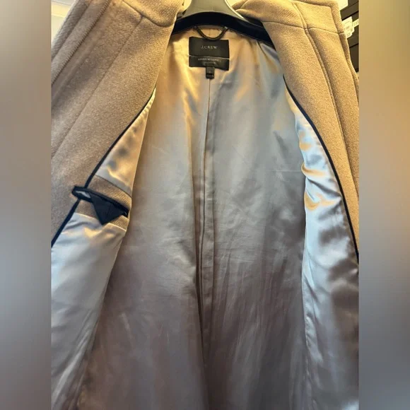 J. Crew Classic Tan Trench Coat - Picture 2 of 3